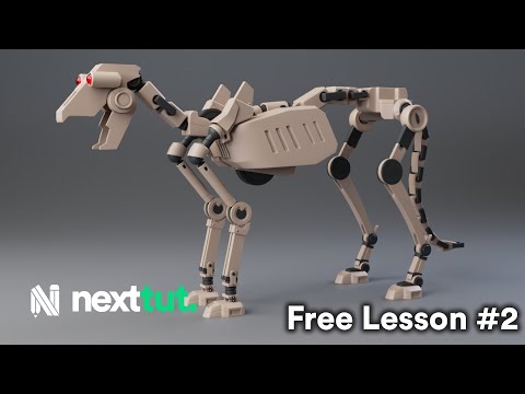 Mechanical Animal Creation Maya Modelling Tutorial Free Video 1