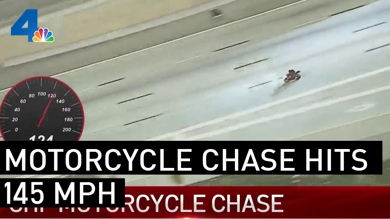 High-Speed Motorcycle Chase Tops 140 mph on SoCal Freeways | NBCLA
