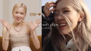 rosé soft clips for editing