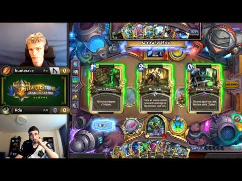 hunterace vs Rdu - Hearthstone Grandmasters Europe - Week 7