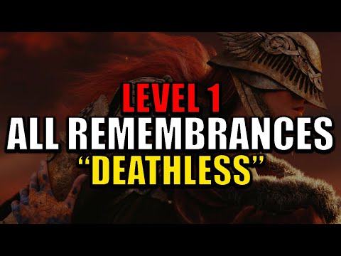 Elden Ring Level 1 All Remembrances Glitchless Speedrun in 2:11:52 [WORLD RECORD] (All Main Bosses)
