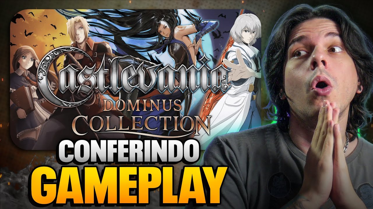 CASTLEVANIA: DOMINUS COLLECTION || Conferindo a GAMEPLAY da COLEÇÃO!