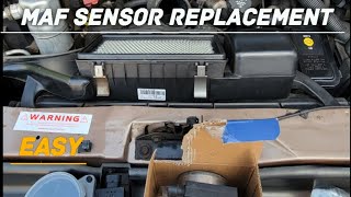 Chevy astro van MAF sensor replacement (NOT A HOW TO VIDEO!!!)