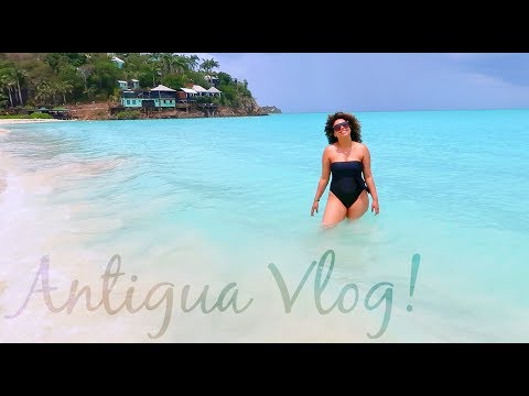 Antigua Vlog Part 2! Private beaches, local foods, exploring Video