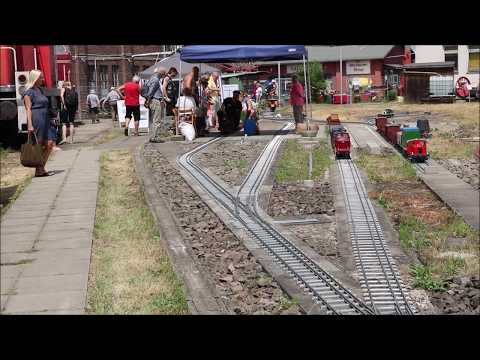 2019 Das Sommerfest bei der Mitfahreisenbahn Koblenz im DB Museum Koblenz. (Gartenbahn/Dampfbahn)