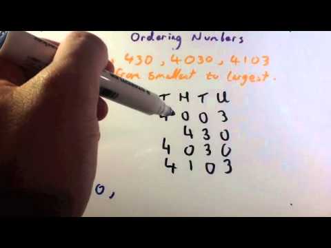 download lagu mp3 mp4 How To Order Numbers, download lagu How To Order Numbers gratis, unduh video klip How To Order Numbers