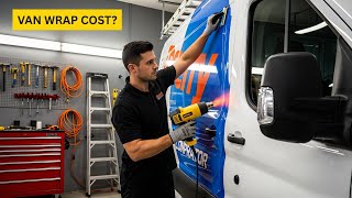 How much does a van wrap really cost for contractors