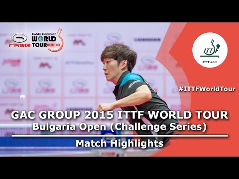 Bulgaria Open 2015 Highlights: KIM Donghyun vs KIM Minseok (1/2)