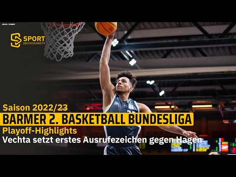 ProA: RASTA Vechta schlägt Hagen in der 2. Halbzeit deutlich - Playoff-Highlight | SDTV Basketball