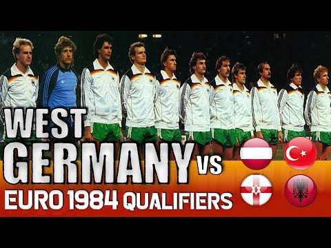 West Germany Euro 1984 Qualification All Matches Highlights | Road to France