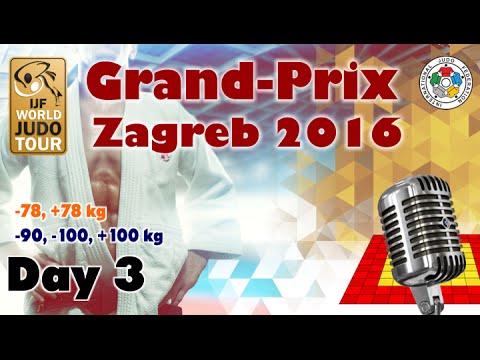 Judo Grand-Prix Zagreb 2016: Day 3