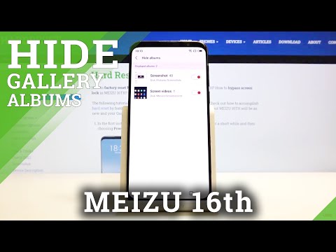 How to Hide Photo Gallery in Meizu 16TH – Make Photo Gallery Private