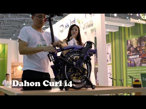 Dahon Curl i4 Folding Bike - Folding and Unfolding Demonstration