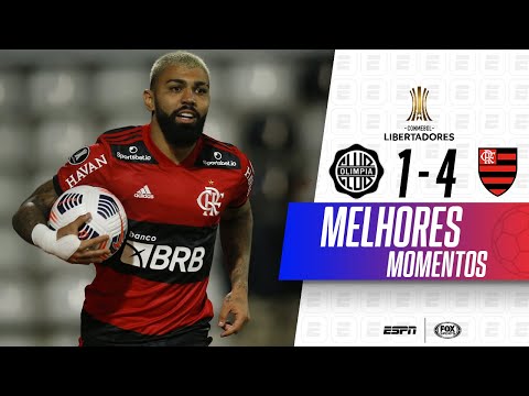 Gols e lances de Olímpia x Flamengo