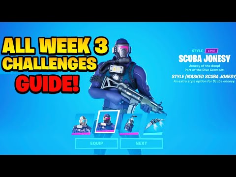 ALL WEEK 3 CHALLENGES GUIDE! - Fortnite Chapter 2 Season 3