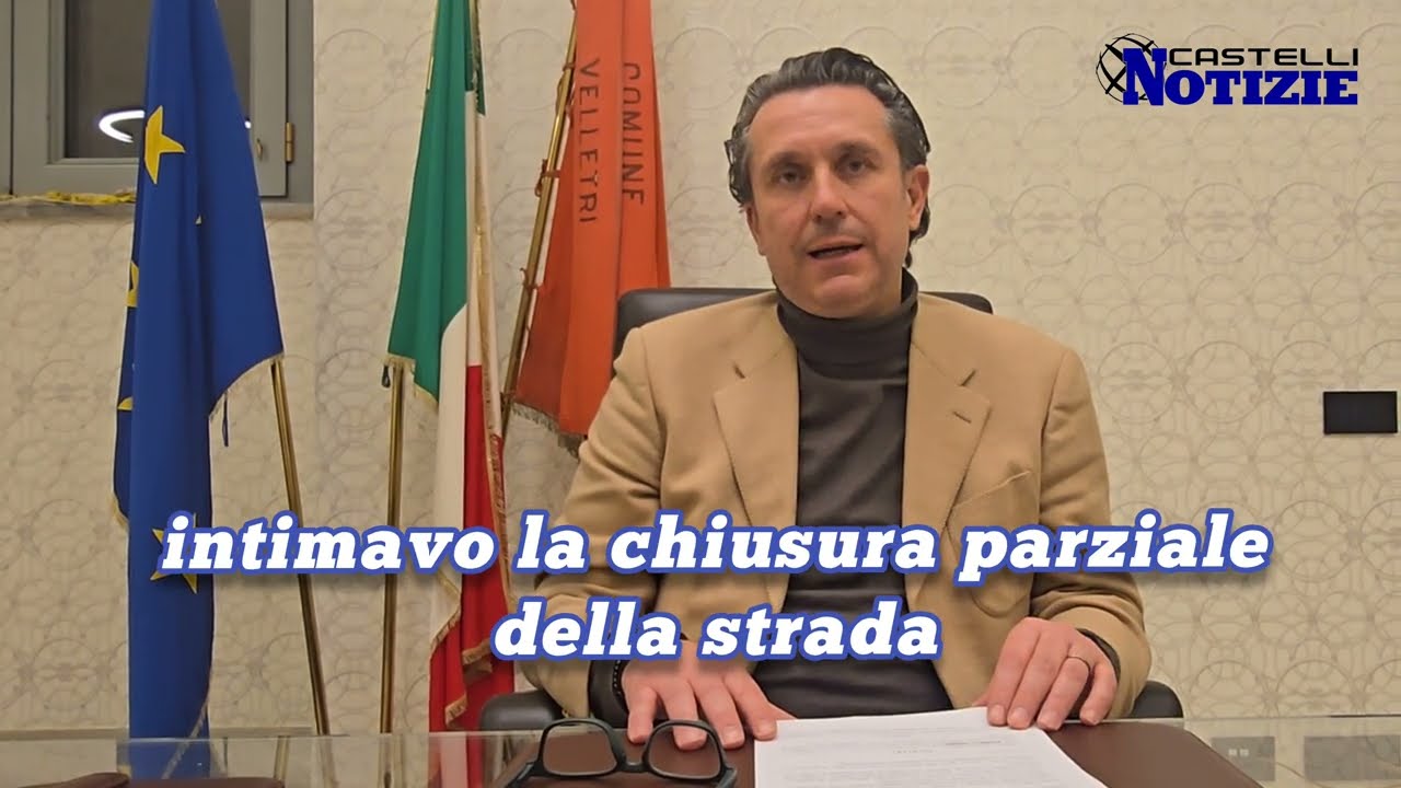 Velletri, il sindaco Cascella sull’Ordinanza di evacuazione del palazzo vicino la Stazione Ferroviaria