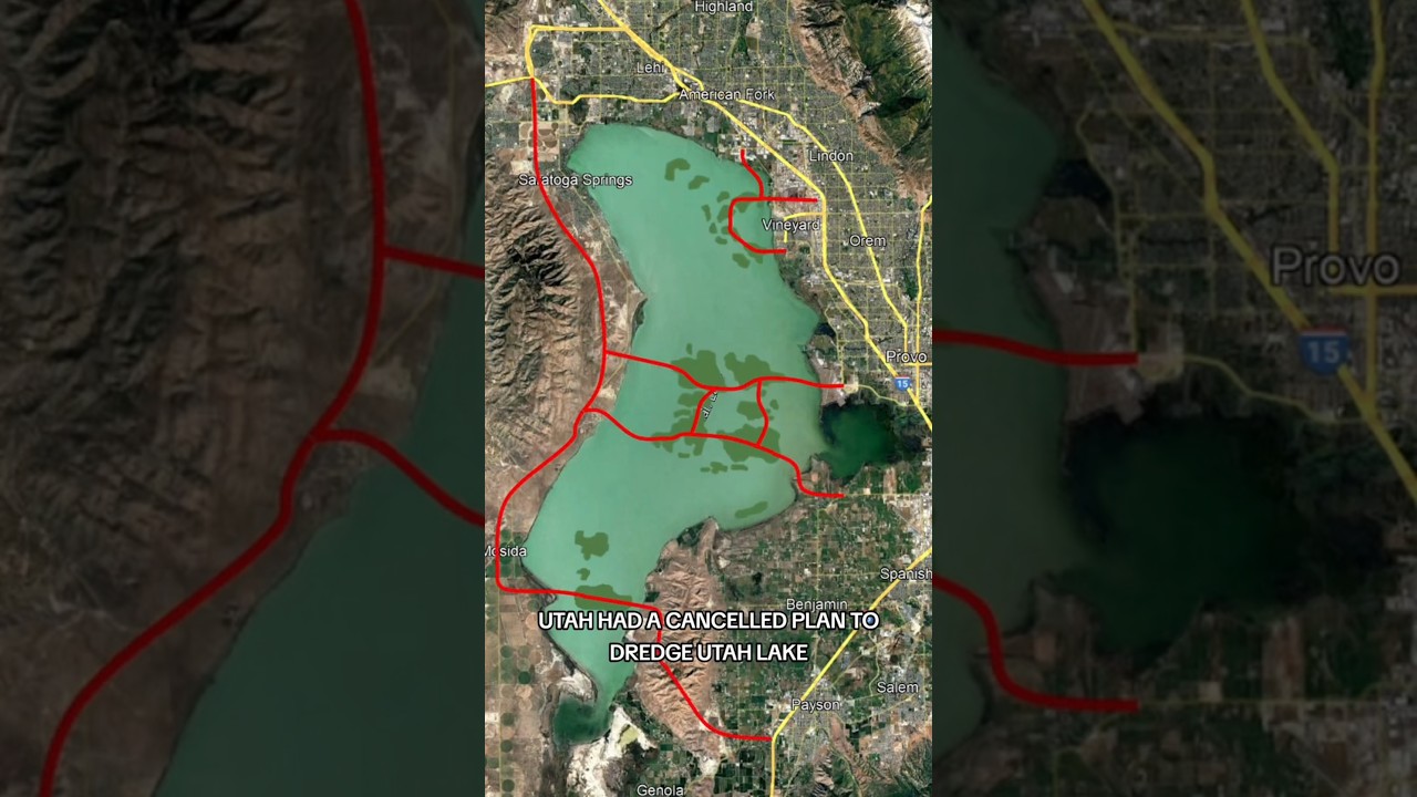 Utah's INSANE Plan To Destroy Its Lake #geography