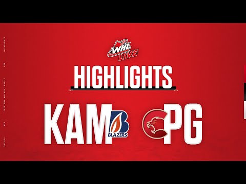 Kamloops Blazers at Prince George Cougars 10/21 | WHL Highlight 2023-24