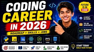 Coding Career in 2026 | Skills, Jobs & Roadmap for Beginners @FameWorldEducationalHub