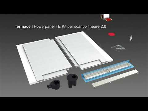 Powerpanel TE soluzioni specifiche per docce senza barriere architettoniche