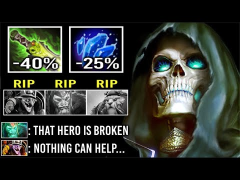 Max HP Core Heroes? No Problem! -73% Magic Reaper Most Imba Shard Necrophos Delete All WTF Dota 2