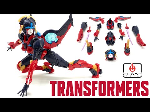 Flame Toys IDW WINDBLADE Furai Model Kit Transformers Review