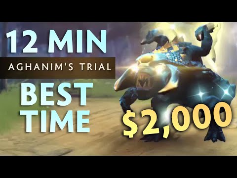 $2,000 in 12 min — NEW RECORD Aghanim's Trials