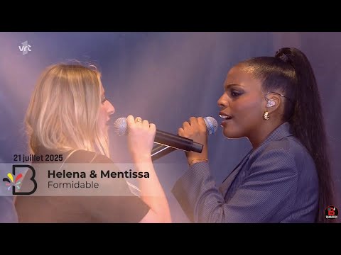 Formidable (Stromae) par Héléna Bailly & Mentissa [LIVE concert fête nationale belge] • [21/07/2025]