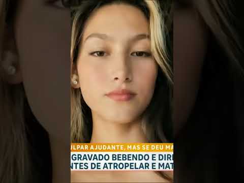 JOVEM DE 19 E MORTA EM SÃO POR MOTORISTA BÊBADO @BalançoGeral-h7h #shorts