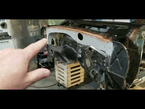 1968 Camaro Project #50 Making a Smooth Firewall and Raingear Wiper System Mock Up