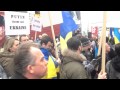 Митинг в Нью Йорке - конфликт Украина Россия 