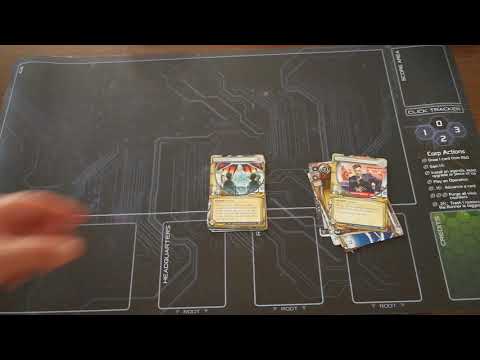 Netrunner Blood and Water Datapack corp card review