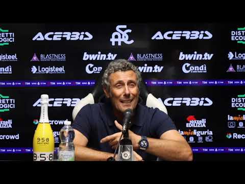 Spezia calcio, Mister Gotti prima di Spezia-Cremonese 15-10-2022