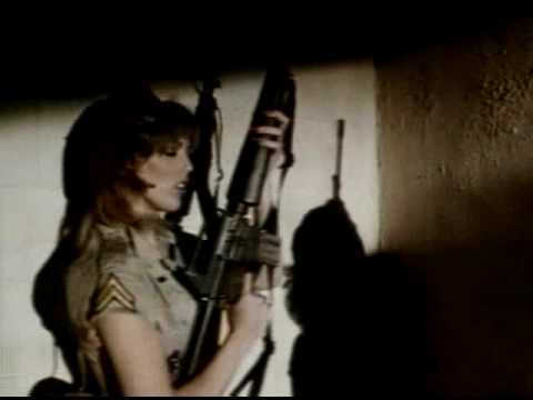 HELL SQUAD (USA; 1986) Clip #6 - Commando Showgirls assault the Arab hideout!