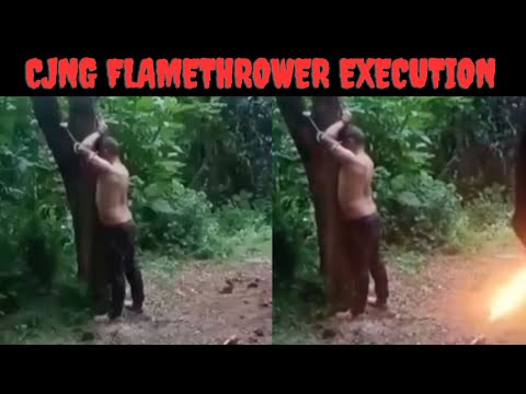 C.J.N.G Reach A New Level Of Brutal Creativity | The First Cartel Flamethrower Video