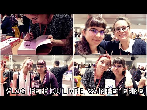 VLOG │Fête du livre Saint Étienne 2019