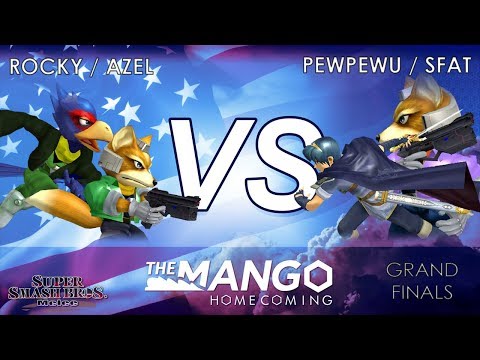 The Mango Homecoming - SFAT / PewPewU (Blue)  VS Azel / Rocky (Green) - SSBM - Top 12 - Grand Final