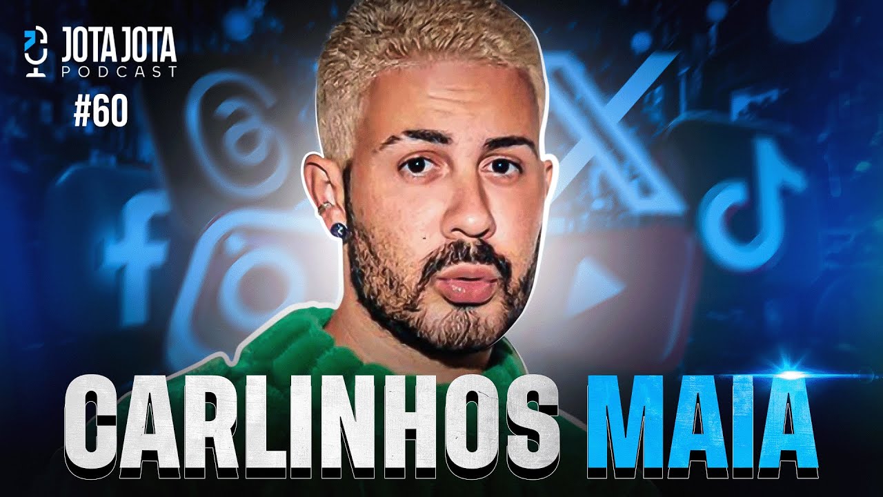 Os segredos para CRESCER e se DESTACAR nas redes SOCIAIS  (Carlinhos Maia) | JOTA JOTA PODCAST #60