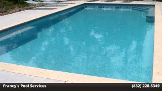 preview picture of video 'Francy's Pool Service Houston, TX'