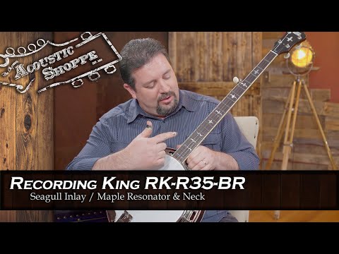 Recording King RK-R35-BR Resonator Banjo Review
