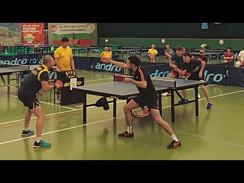 Table Tennis Albena 2021 | Cazacu/Ursu vs. Putuntica/Titov | Open Doubles | FINAL
