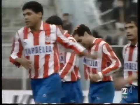 1992/93.- Trabzonspor AŞ 0 Vs. Atlético Madrid 2 (Recopa Europa - Octavos (Ida))