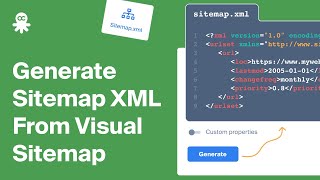 Generate  Sitemap XML From Visual Sitemap — Octopus.do
