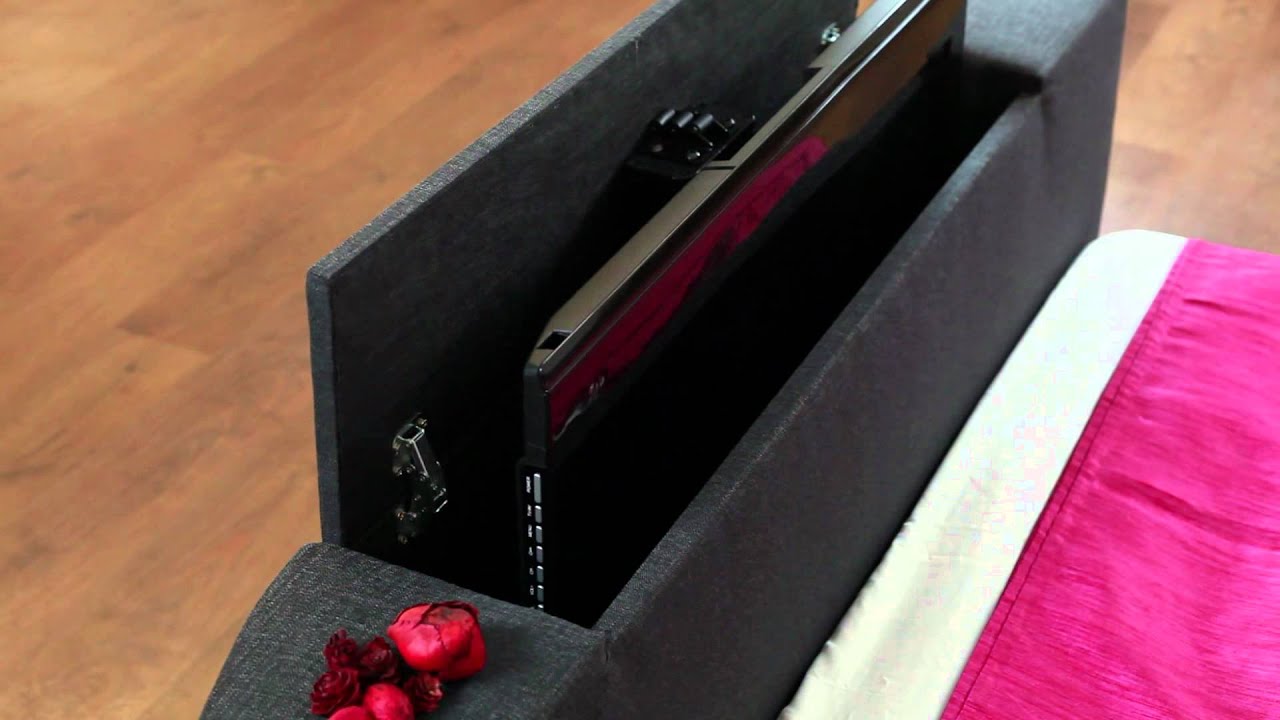 Jasmine Luxury TV Bed - Double, King Size & Super King