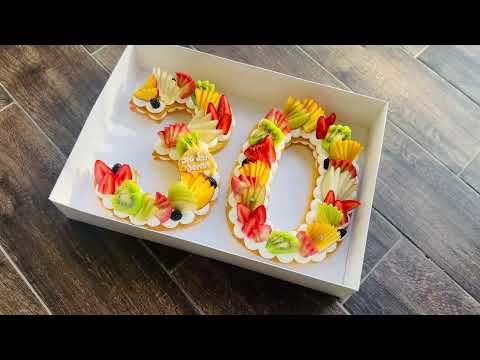 עוגת מספרים 30 - תמונה מהסרטון