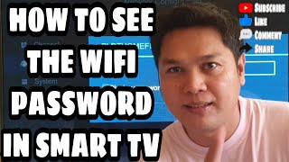 HOW TO SEE WIFI PASSWORD USING SMART TV