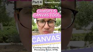 ChatGPT 5 Canvas Tool | REVEALED System Prompt Part 4
