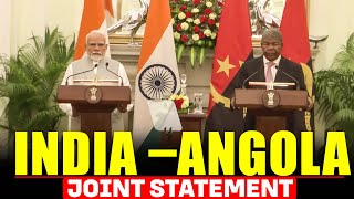 LIVE: Angolan President Laurenco holds delegation-level talks with PM Modi | Joint Statement | India