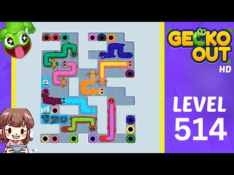 Gecko Out Level 514 Solution Walkthrough