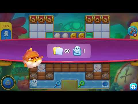 [FISHDOM Walkthrough] Level 6377 Hard (Qua màn - Fishdom)